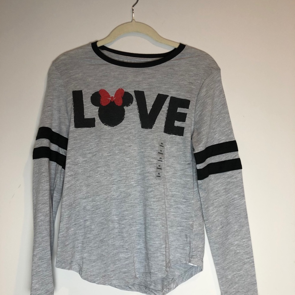 Minnie Mouse LOVE New Long-Sleeved Tee